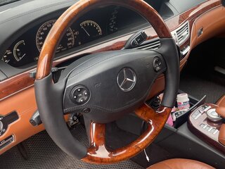 2008 Mercedes-Benz S-Класс 500 V (W221), синий, 1283000 рублей, вид 5