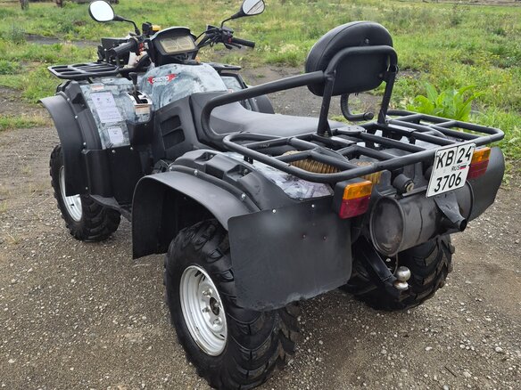 2012 CFMoto CF500-2А, зелёный - вид 2