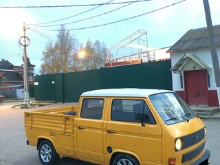 1984 Volkswagen Transporter 5-speed T3, жёлтый, 1090000 рублей, вид 1