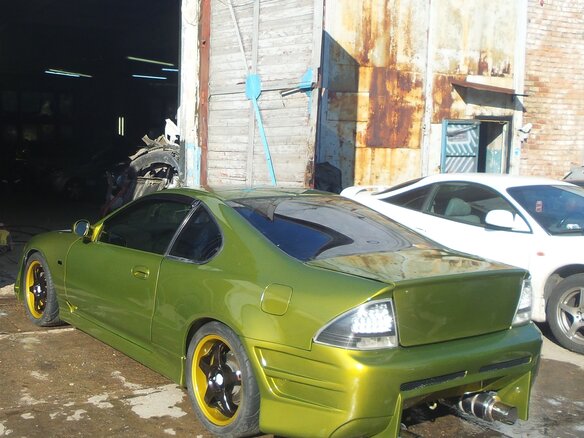 1994 Honda Prelude IV, зелёный, 1000000 рублей - вид 2