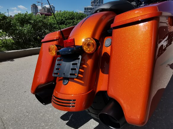 2020 Harley-Davidson Road Glide, оранжевый - вид 3