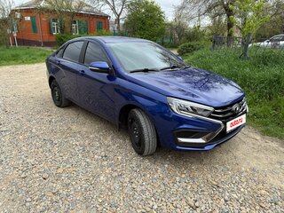 2025 Lada (ВАЗ) Vesta I Рестайлинг (NG), синий, 1490000 рублей, вид 3