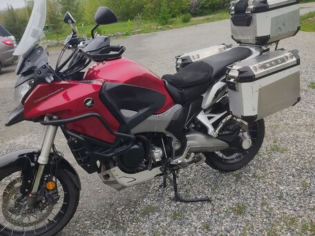 2012 Honda VFR 1200X (Crosstourer), красный, 755000 рублей, вид 5