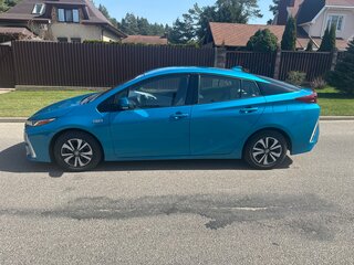 2019 Toyota Prius PHV ZVW52 Prime IV (XW50), голубой, 1750000 рублей, вид 2