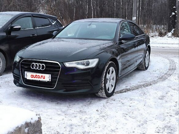 2014 Audi A6 IV (C7), чёрный, 1650000 рублей