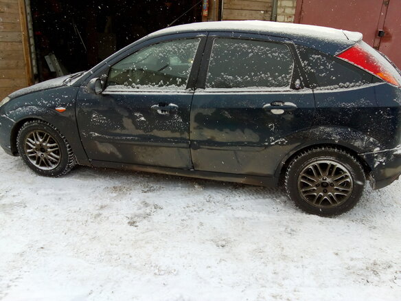 2004 Ford Focus I Рестайлинг, синий - вид 4