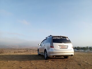 2003 Mitsubishi Grandis I, серебристый, 950000 рублей, вид 4