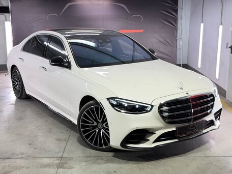 2021 Mercedes-Benz S-Класс 580 Long 4MATIC VII (W223), белый, 11490000 рублей, вид 3