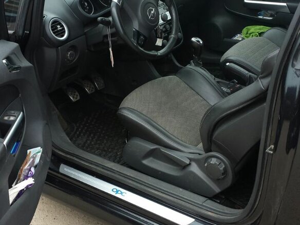2008 Opel Corsa OPC D, чёрный - вид 6