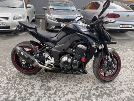 2014 Kawasaki Z 1000, чёрный, 1000000 рублей, вид 2