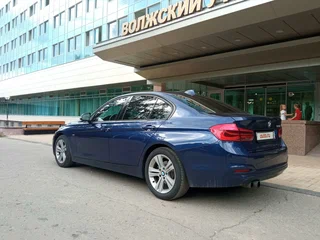 2018 BMW 3 серии 320d VI (F3x) Рестайлинг, синий, 1500000 рублей, вид 5