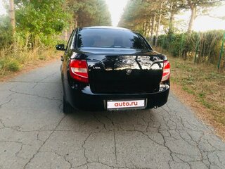 2017 Lada (ВАЗ) Granta I, чёрный, 700000 рублей, вид 4