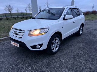 2010 Hyundai Santa Fe II Рестайлинг, белый, 1650000 рублей, вид 4