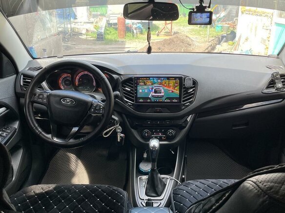 2020 Lada (ВАЗ) Vesta SW Cross I, серебристый, 1600000 рублей - вид 3