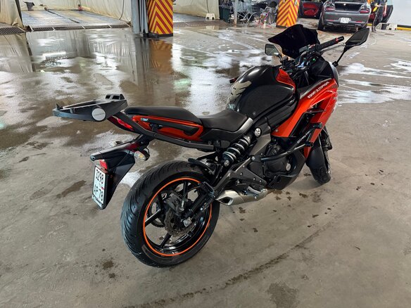 2014 Kawasaki ER-6F (Ninja 650R), оранжевый, 380000 рублей - вид 2