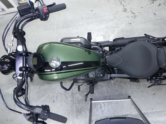 2014 Yamaha XV950 Bolt, зелёный, 700000 рублей - вид 8