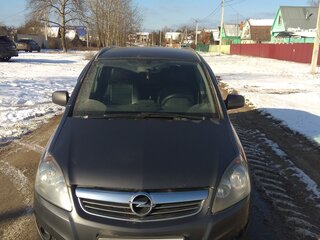 2012 Opel Zafira B Рестайлинг, серый, 720000 рублей, вид 2