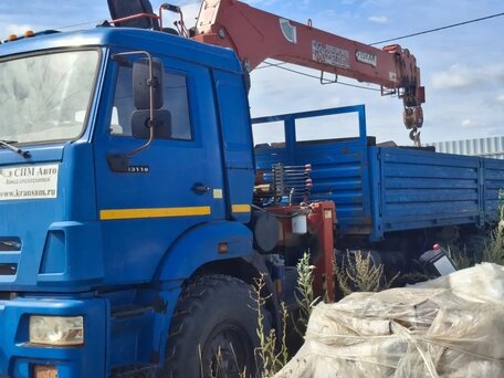 2016 КамАЗ 43118, синий, 5300000 рублей, вид 1