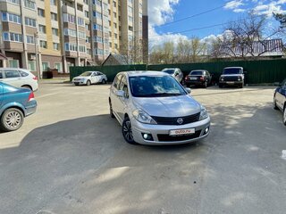 2010 Nissan Tiida I Рестайлинг, серебристый, 740000 рублей, вид 2