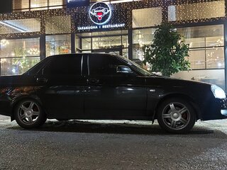 2014 Lada (ВАЗ) Priora I Рестайлинг, чёрный, 595000 рублей, вид 4