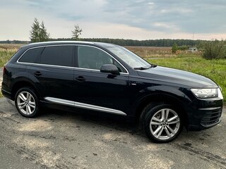 2015 Audi Q7 II (4M), чёрный, 3200000 рублей, вид 3