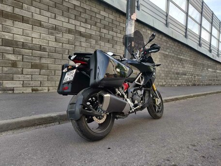 2015 Aprilia ETV 1200 Caponord, чёрный, 800000 рублей, вид 5