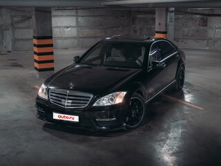 2006 Mercedes-Benz S-Класс 500 Long V (W221), чёрный, 2000000 рублей, вид 1