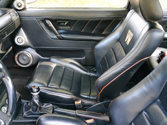 1985 Volkswagen Jetta II, чёрный - вид 3