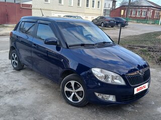 2014 Skoda Fabia II Рестайлинг, синий, 598000 рублей, вид 1