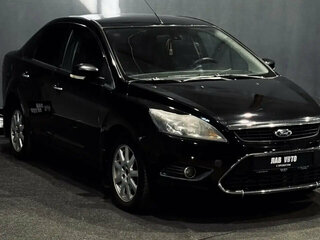 2010 Ford Focus II Рестайлинг, чёрный, 499000 рублей, вид 3