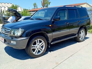 2007 Toyota Land Cruiser 100 Series Рестайлинг 2, чёрный, 2999000 рублей, вид 4