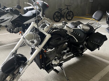 2002 Honda VTX 1800, чёрный, 600000 рублей, вид 3