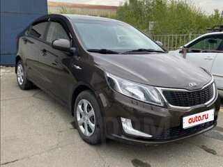 2014 Kia Rio 4-speed III, коричневый, 1000000 рублей, вид 4