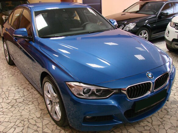 2012 BMW 3 серии 328i xDrive VI (F3x), синий - вид 1