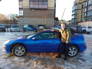 2004 Mitsubishi Eclipse III, синий, 620000 рублей, вид 4