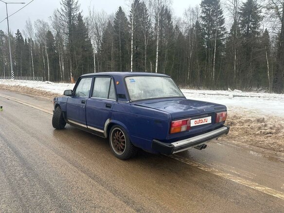 1998 Lada (ВАЗ) 2105, синий, 150000 рублей - вид 3