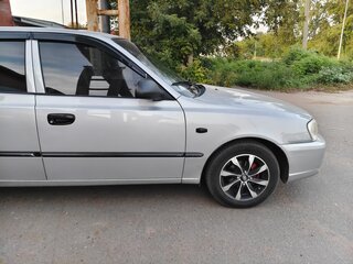 2003 Hyundai Accent ТагАЗ II, серебристый, 269999 рублей, вид 5