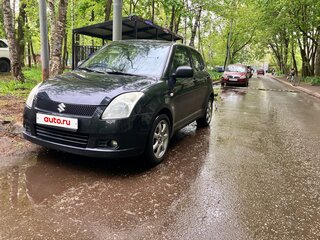 2007 Suzuki Swift III, чёрный, 650000 рублей, вид 1