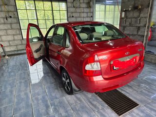 2010 Lada (ВАЗ) Kalina I, красный, 350000 рублей, вид 3