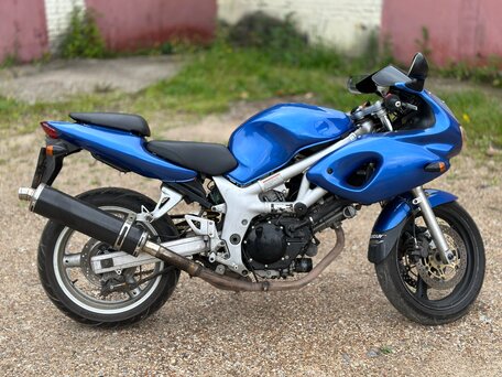 2002 Suzuki SV 650, синий, 230000 рублей, вид 2
