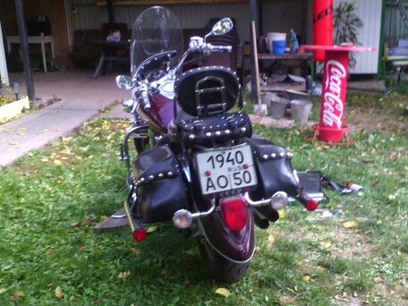2004 Harley-Davidson Electra Glide, оранжевый, 900000 рублей, вид 2
