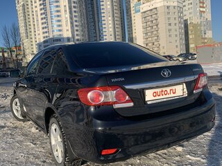2013 Toyota Corolla X (E140, E150) Рестайлинг, чёрный, 2100000 рублей, вид 4