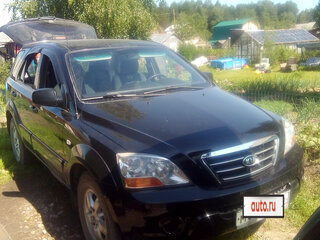 2008 Kia Sorento I Рестайлинг, чёрный, 850000 рублей, вид 3