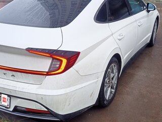 2021 Hyundai Sonata VIII (DN8), белый, 1800000 рублей, вид 4