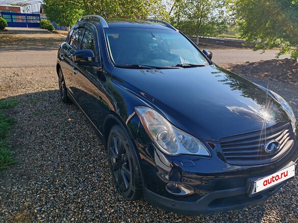 2008 Infiniti EX EX35 5-speed I (J50), чёрный, 1090000 рублей - вид 1