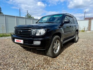 2003 Toyota Land Cruiser 100 Series Рестайлинг 1, чёрный, 1800000 рублей, вид 1