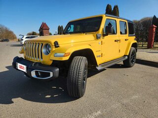2021 Jeep Wrangler IV (JL), жёлтый, 3900000 рублей, вид 3