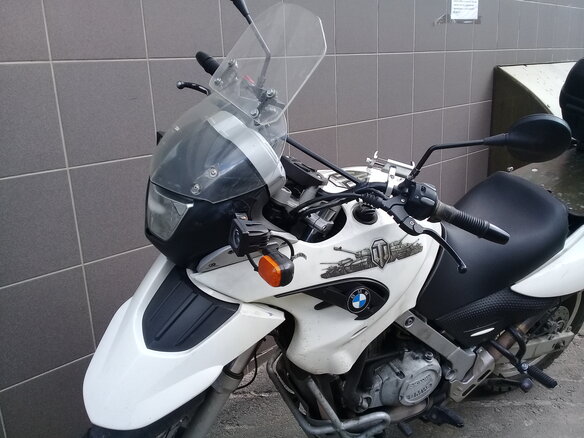 2007 BMW F 650 GS, белый - вид 7