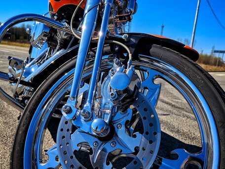 2004 Harley-Davidson Softail Custom, чёрный, 1470000 рублей, вид 2