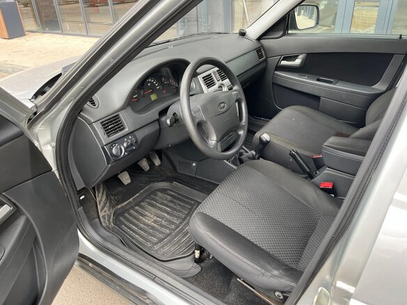 2012 Lada (ВАЗ) Priora I, серый, 400000 рублей - вид 7